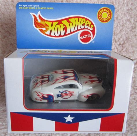 Hot Wheels Puerto Rico Copa Nacional Mattel Wheels Car Set Special Edition