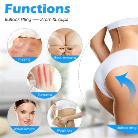 Large Xl Butt Lift Machine Buttock Vacuum Lifting Breast Enlargement