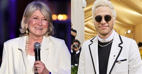 Martha Stewart Responds To Pete Davidson Romance Rumors Popstar