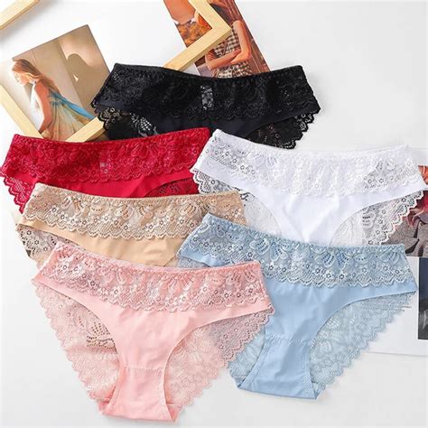 Lingerie Culotte G String Sous V Tement Sexy Slip Dentelle Femme Creus Z Eur Picclick Fr