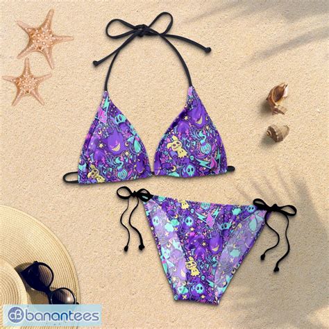 Ghost Pokemon Beach String Bikini Swimwear Gift Fans Banantees