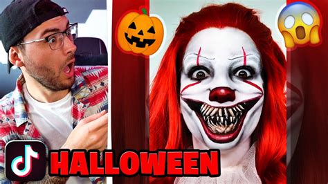 HALLOWEEN TIK TOK VIDEOS REAKTION Larsoderso YouTube