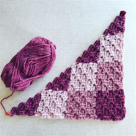 Get A Free Pattern For A Gingham Hdc Corner To Corner C C Blanket