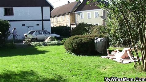 Old Mother Riding His Cheating Dick Outdoor Free Porn Xhamster