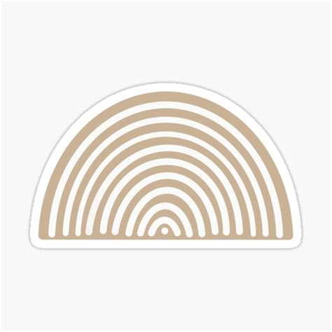 The Nude Aesthetic Rainbow Sticker By Hbiemiller Redbubble