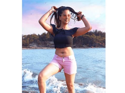 Actress Jolly Bhatia Hot Pics At Beach Gallery