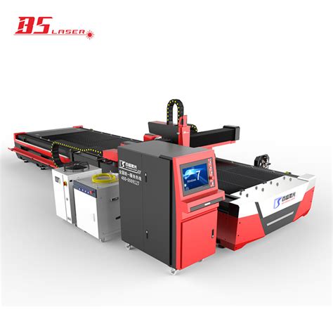 Baisheng Pipe Tube Sheet Plate Cnc Fiber Laser Cutting Machine With