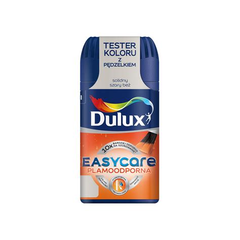 Farba lateksowa Dulux EasyCare Solidny Szary Beż 0 05 l Dulux