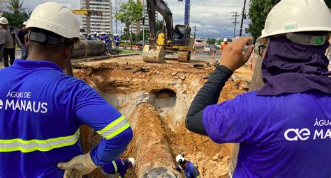 Abastecimento de água em Manaus será normalizado em 48 horas após