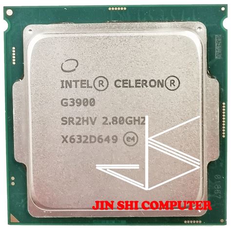 Intel Celeron G3900 2.8ghz 2m Cache Dual-core Cpu Processor Sr2hv ...
