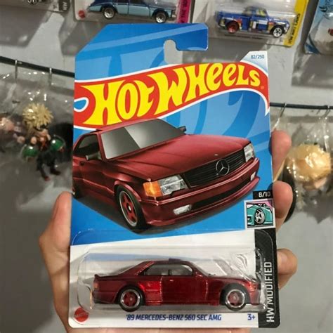 Hot Wheels Super Treasure Hunt Mercedes Benz Sec Amg Sth Ths Shopee Malaysia