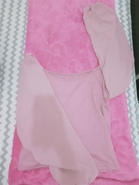 Sabrina Pink Nude Fesyen Wanita Pakaian Wanita Atasan Di Carousell