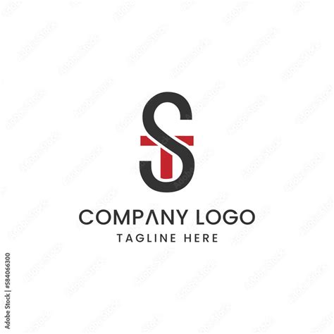 initial letter st logo design outstanding creative modern symbol sign