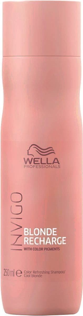 Wella Invigo Blonde Recharge Shampoo Cool Blonde 250ml Shampoo