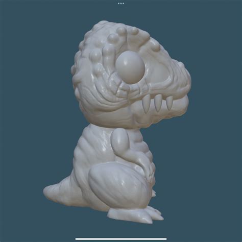 Obj File Kevin The T Rex・3d Printing Model To Download・cults