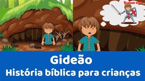 Gideão História bíblica para crianças YouTube