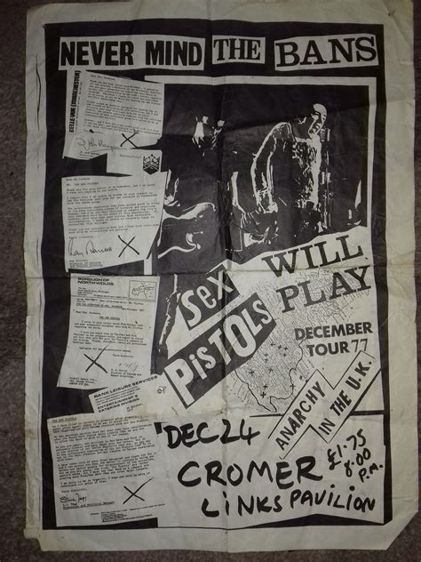 Punk In The East Never Mind The Bans The Sex Pistols Cromer Links