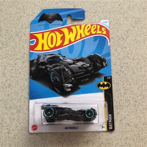 Hot Wheels Hotwheels Batmobile Black Hw V Ori Disc