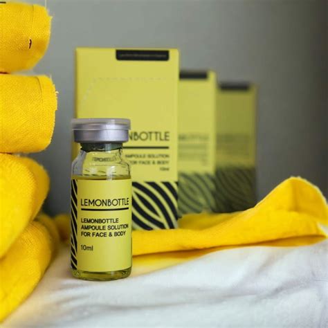 Lemon Bottle Fat Dissolving Training Cosmetic College