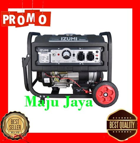 Jual Genset Bensin Listrik Watt Izumi Gs Multipro Firman