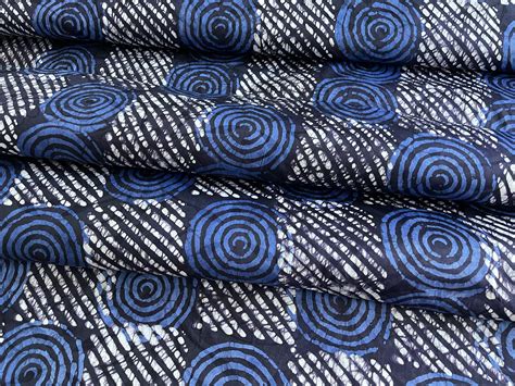 Handmade Batik Nigerian Adire Adire Brocade African Fabric Etsy