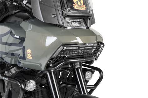 Acquista Online Protezione Faro Nero Con Chiusura Rapida Per Harley