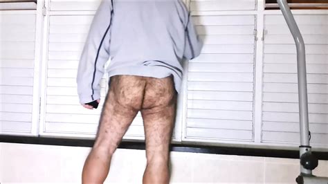 Looking Outside From My Balcony Completely Naked Waiting To Get Caught