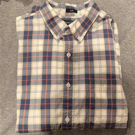 J Crew Shirts Mens J Crew Slim Button Down Large Poshmark