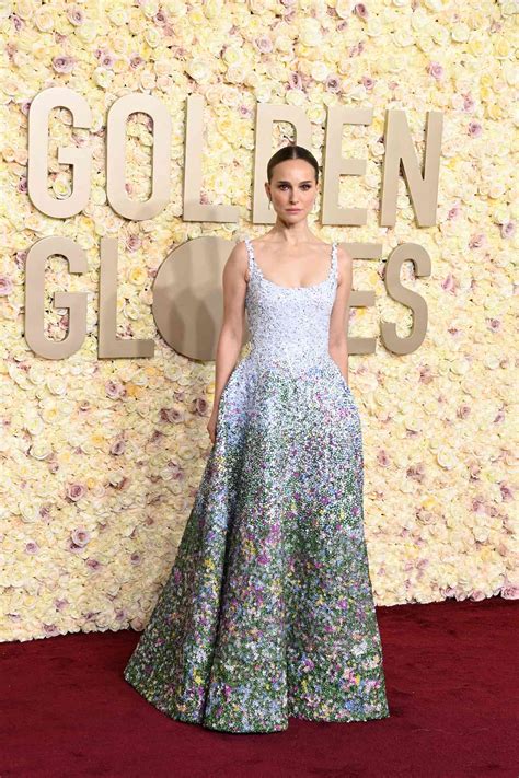 2024 Golden Globes Natalie Portman Berta Celinka