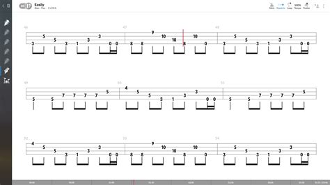 Red Hot Chili Peppers Easily Bass Tab Play Along Youtube