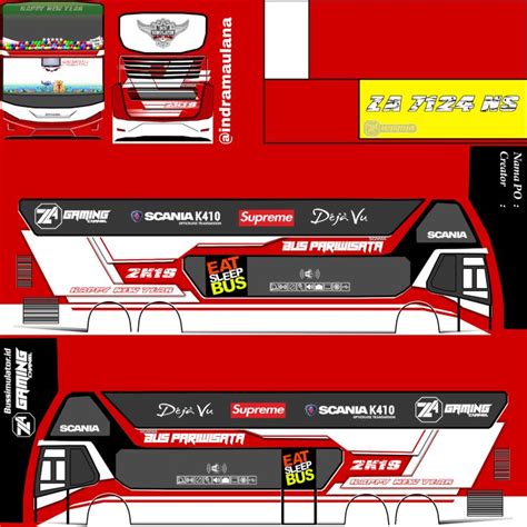 Detail Gambar Livery Bus Koleksi Nomer 11