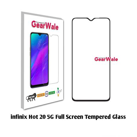 Infinix Hot G Full Screen D Curved Tempered Glass