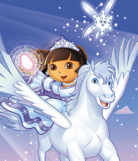 Dora Snow Princess Dress