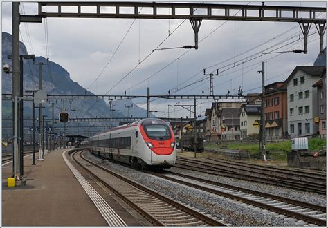 Sbb Rabe Giruno In Bellinzona Auf Der Fahrt Richtung Lugano