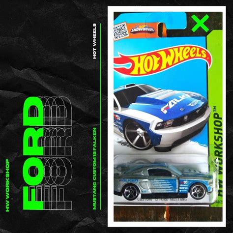 Jual Hot Wheels Custom Ford Mustang Falken Shopee Indonesia