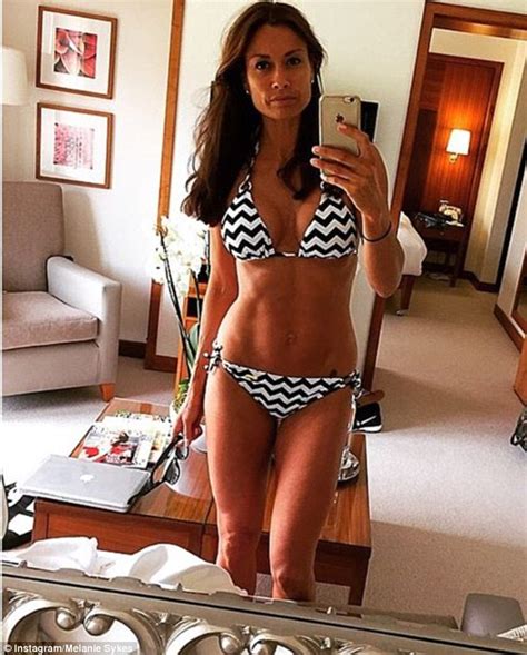 Melanie Sykes Shows Off Sensational Bikini Body On Instagram Daily