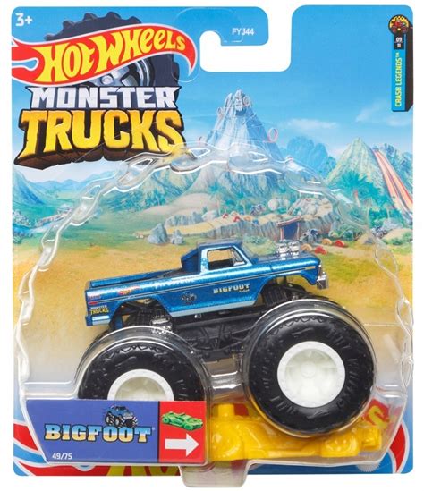 BIGFOOT Big Foot Truck Wielka Stopa Hot Wheels Auta Monster Trucks