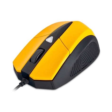 Купить Мышь проводная лазерная Delux DLM-480LUY, USB, 4 кнопки, 1000 ...