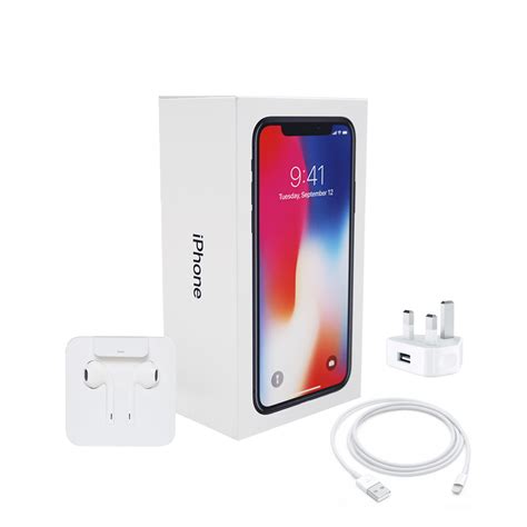 USED AND ORIGINAL IPHONE X BOX WITH ACCESSORIES - Phone Parts Express