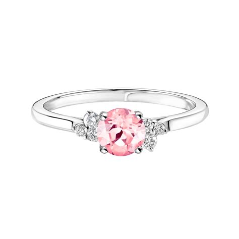 Baby Everbloom Mm White Gold Tourmaline Ring Gemmyo