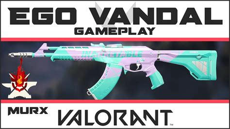 Ego Vandal Valorant Skin Gameplay Pink Level 4 Chroma Variant