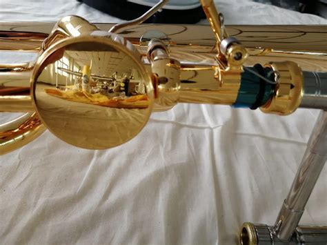 Латунные Музыкальные инструменты Schagerl trombone H85 латунный ...