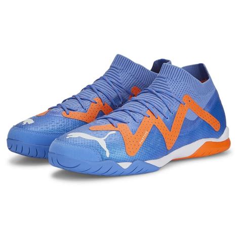 PUMA Future Ultimate Court IT Supercharge Blau Weiß Orange