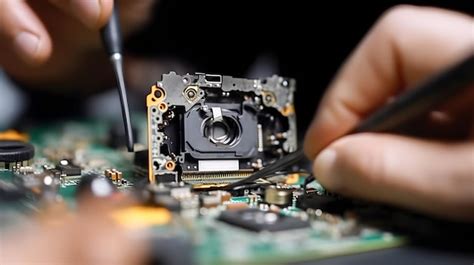 Premium AI Image | Computer technician repairing a computer Computer ...