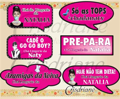 Plaquinhas divertidas Chá de lingerie Elo7 Produtos Especiais