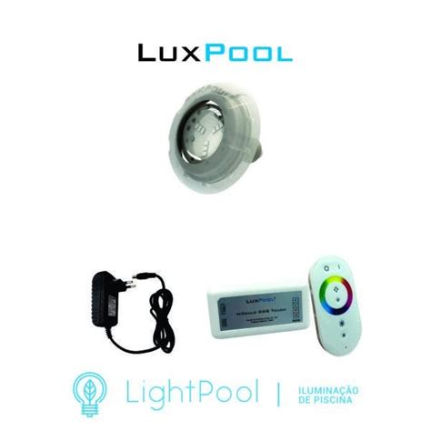 Kit Led Piscina Leds M Dulo Rgb Fonte Luxpool Madeiramadeira