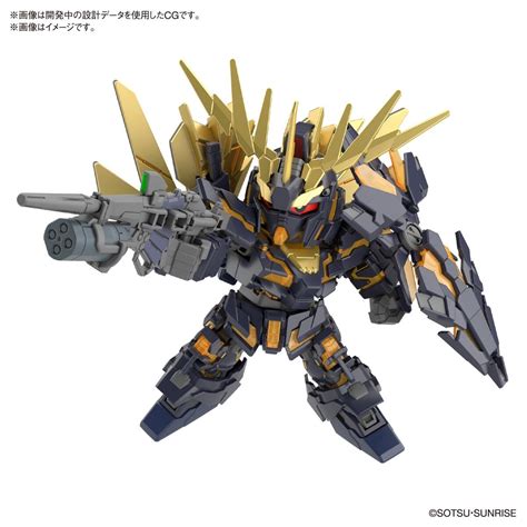 Sdcs Unicorn Gundam 2 Banshee Destroy Mode And Banshee Norn Parts Set