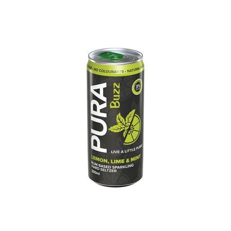 Pura Buzz Lemon Lime And Mint 300ml Offer At Norman Goodfellows