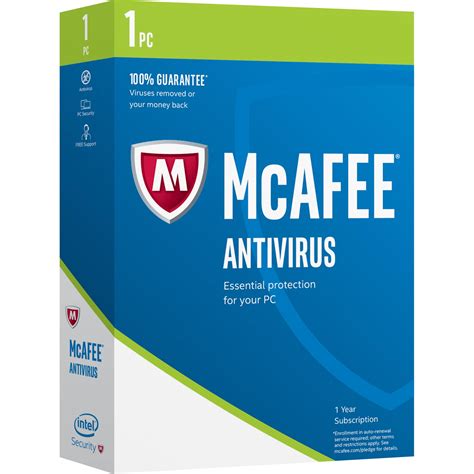 McAfee 2017 Anti-Virus, 1 PC - Walmart.com