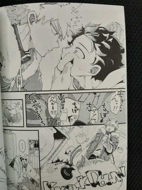 My Hero Academia Bakugo X Deku Halloween Doujinshi Yaoi Bl Bnha Mha